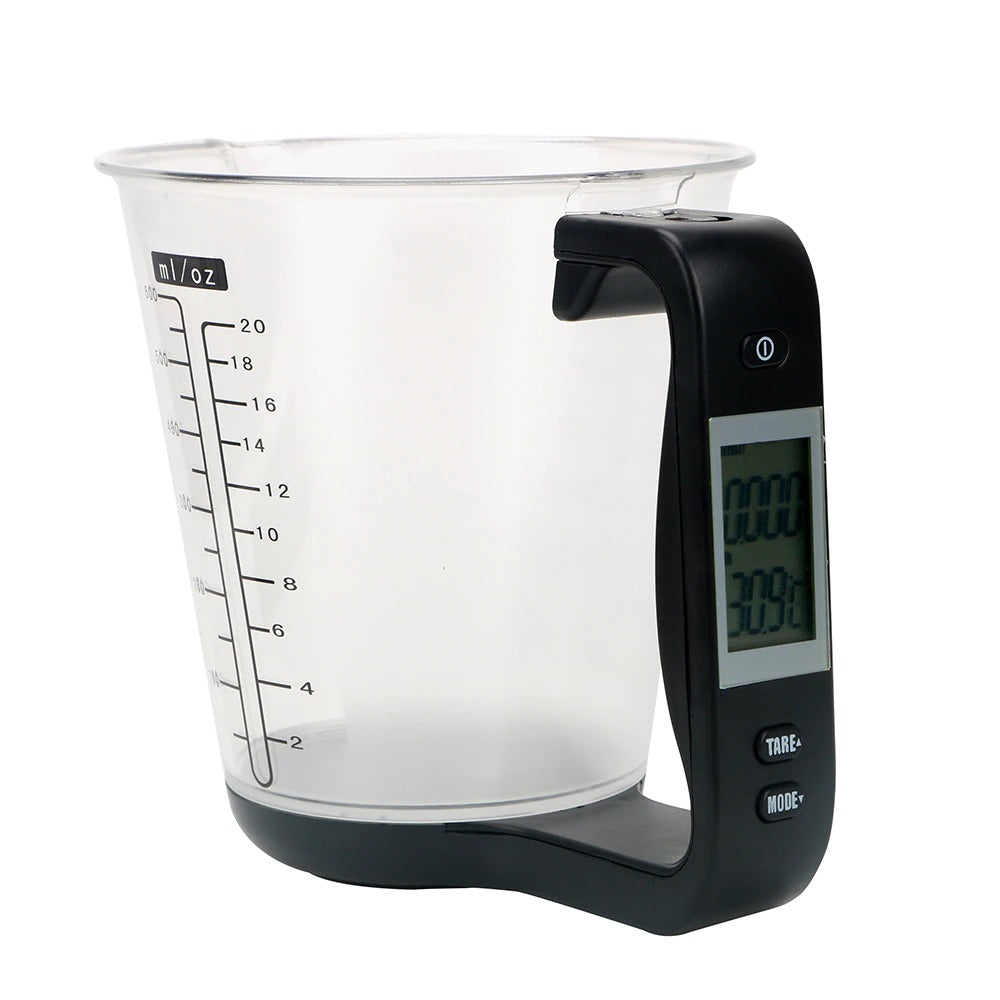 Balance-tasse doseuse numérique à écran LCD