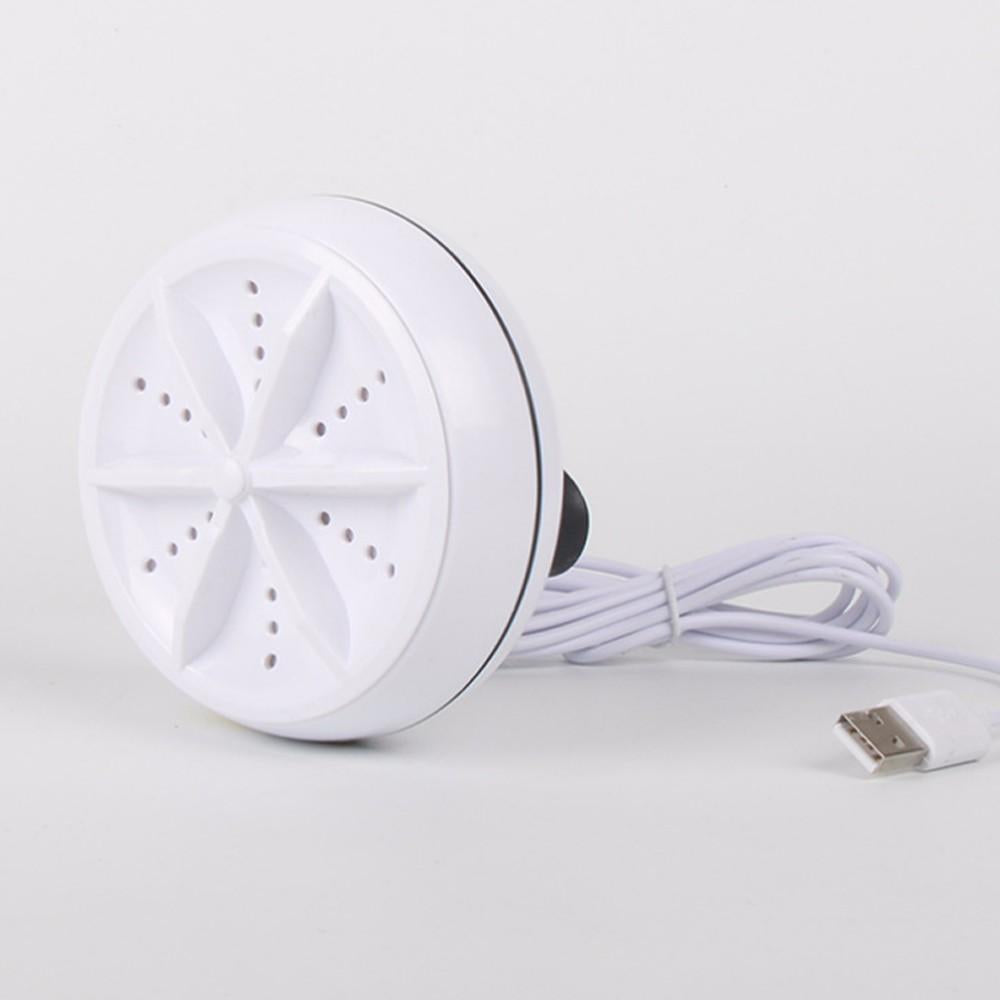 Mini laveuse et nettoyeur à ultrasons 2-en-1